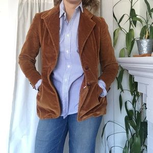 Vintage Evan Picone cord blazer with elbow patches